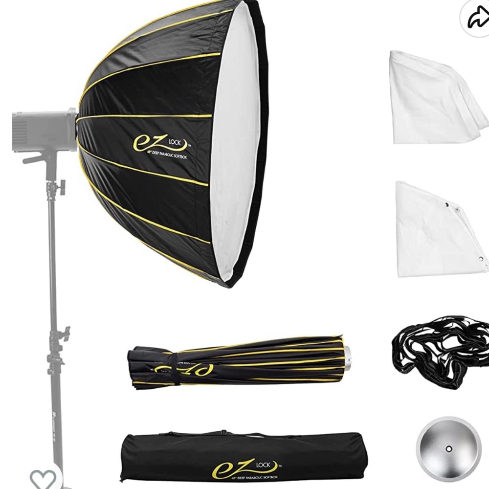 Glow EZ Lock Deep Parabolic Quick Softbox 38”